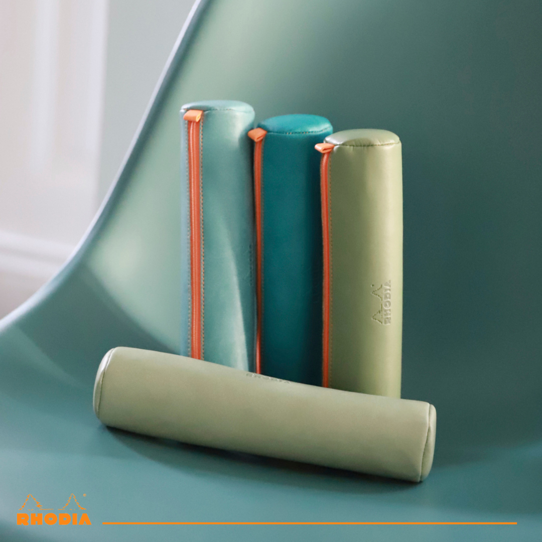 Rhodiarama Trousse Ronde -   Vert Anis RHODIA
