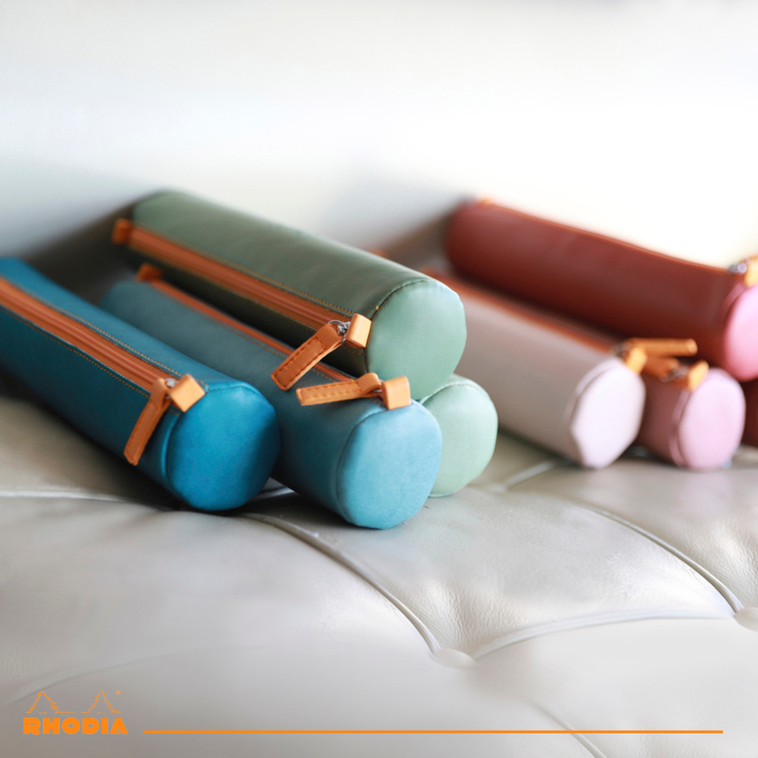 Rhodiarama Trousse Ronde -   Vert Anis RHODIA