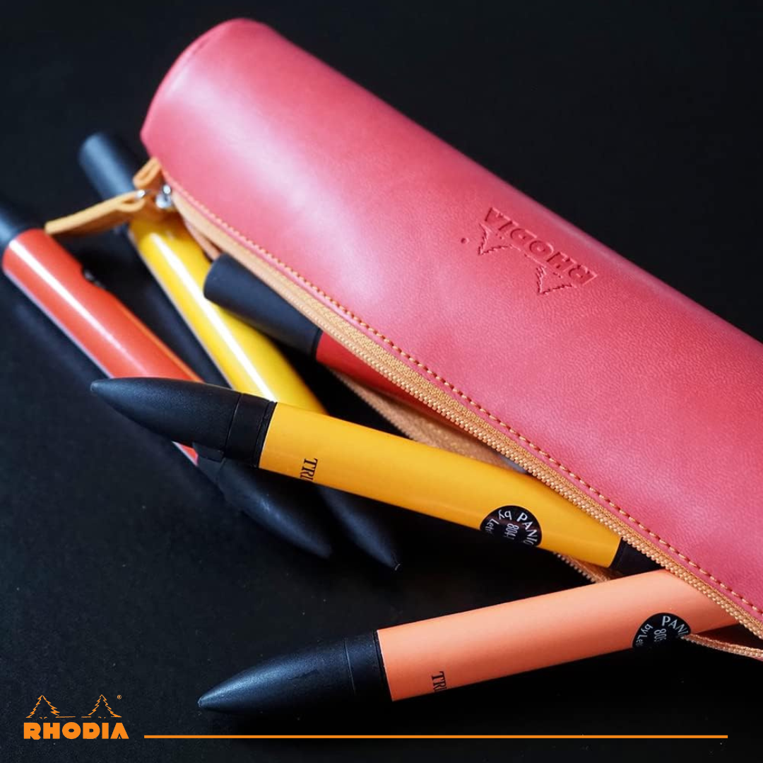 Rhodiarama Trousse Ronde -   Lilas RHODIA