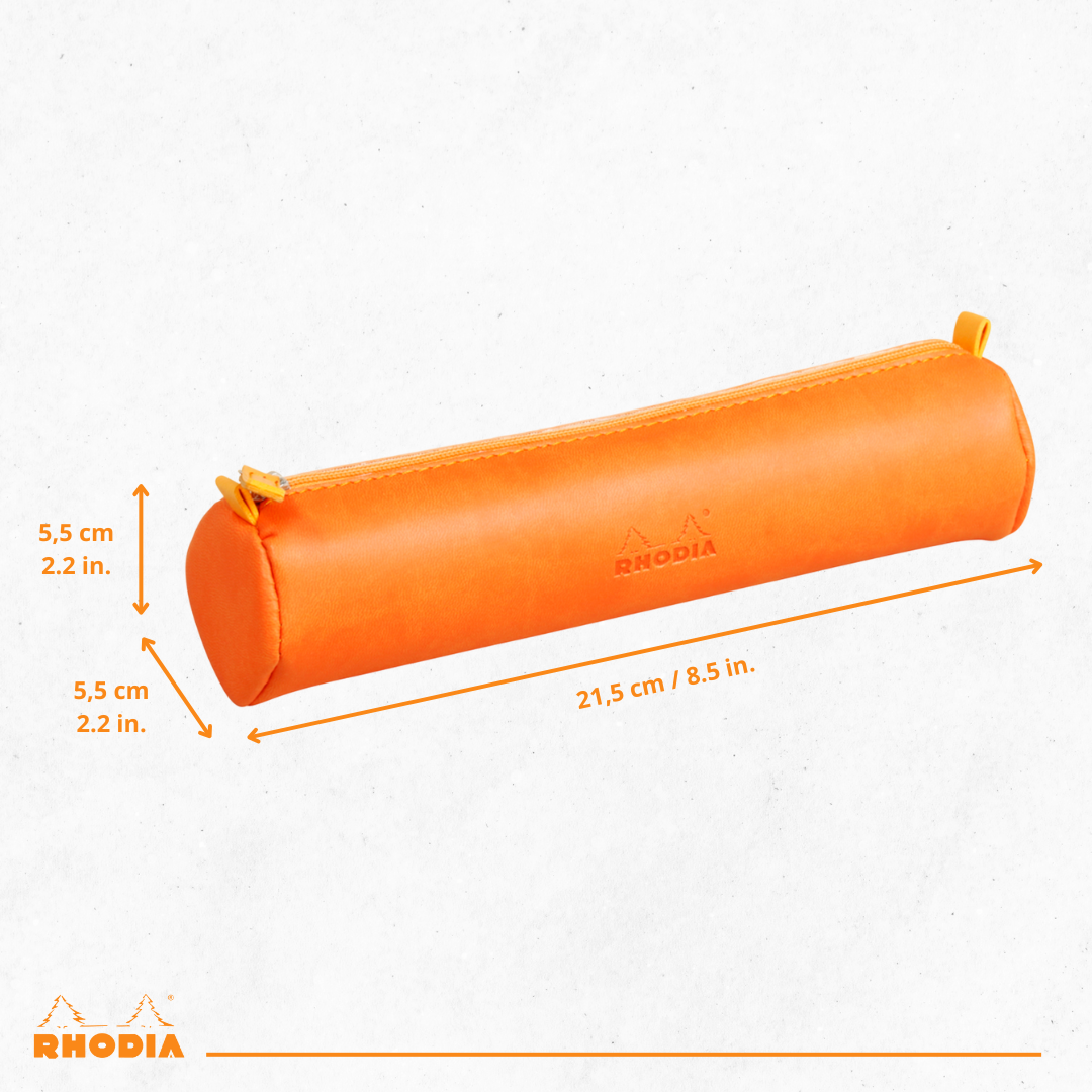 Rhodiarama Trousse Ronde -  Mandarine RHODIA
