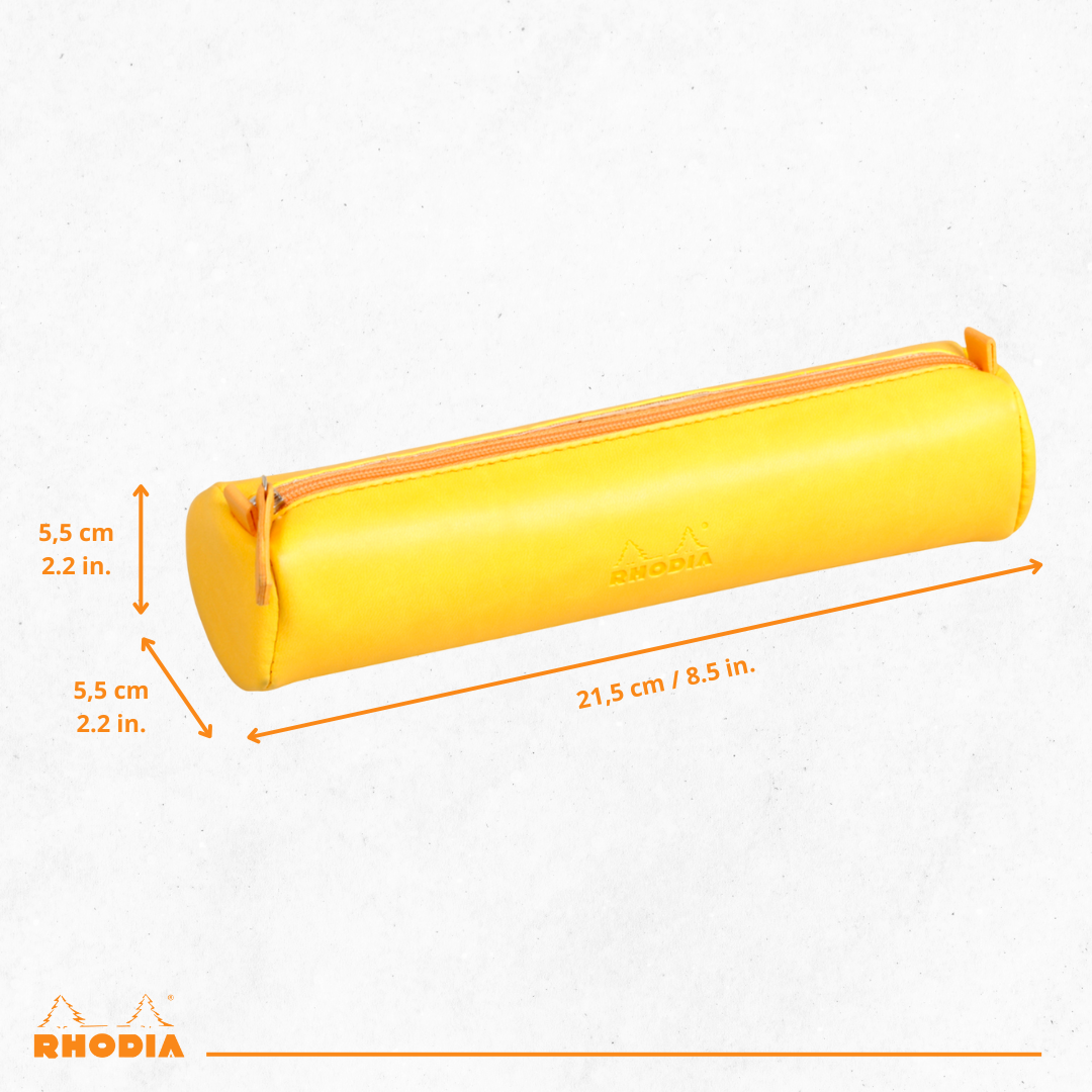 Rhodiarama Trousse Ronde -  Jonquille RHODIA