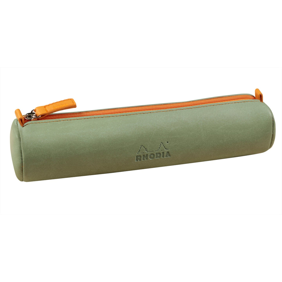 Rhodiarama Trousse Ronde -   Similicuir Italien-Céladon RHODIA