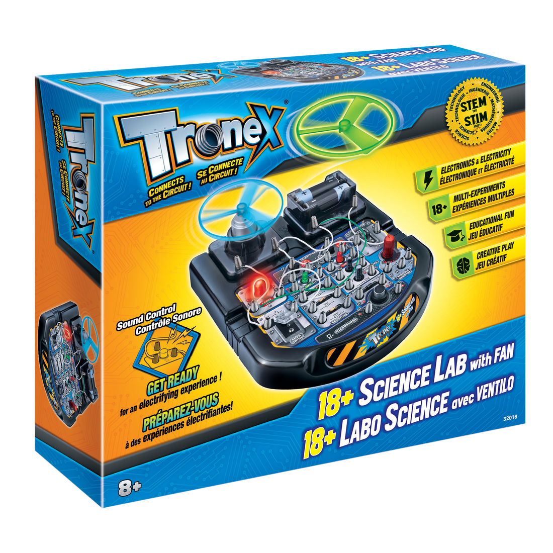 TRONEX - LABO SCIENCE AVEC VENTILO AMAZING TOYS
