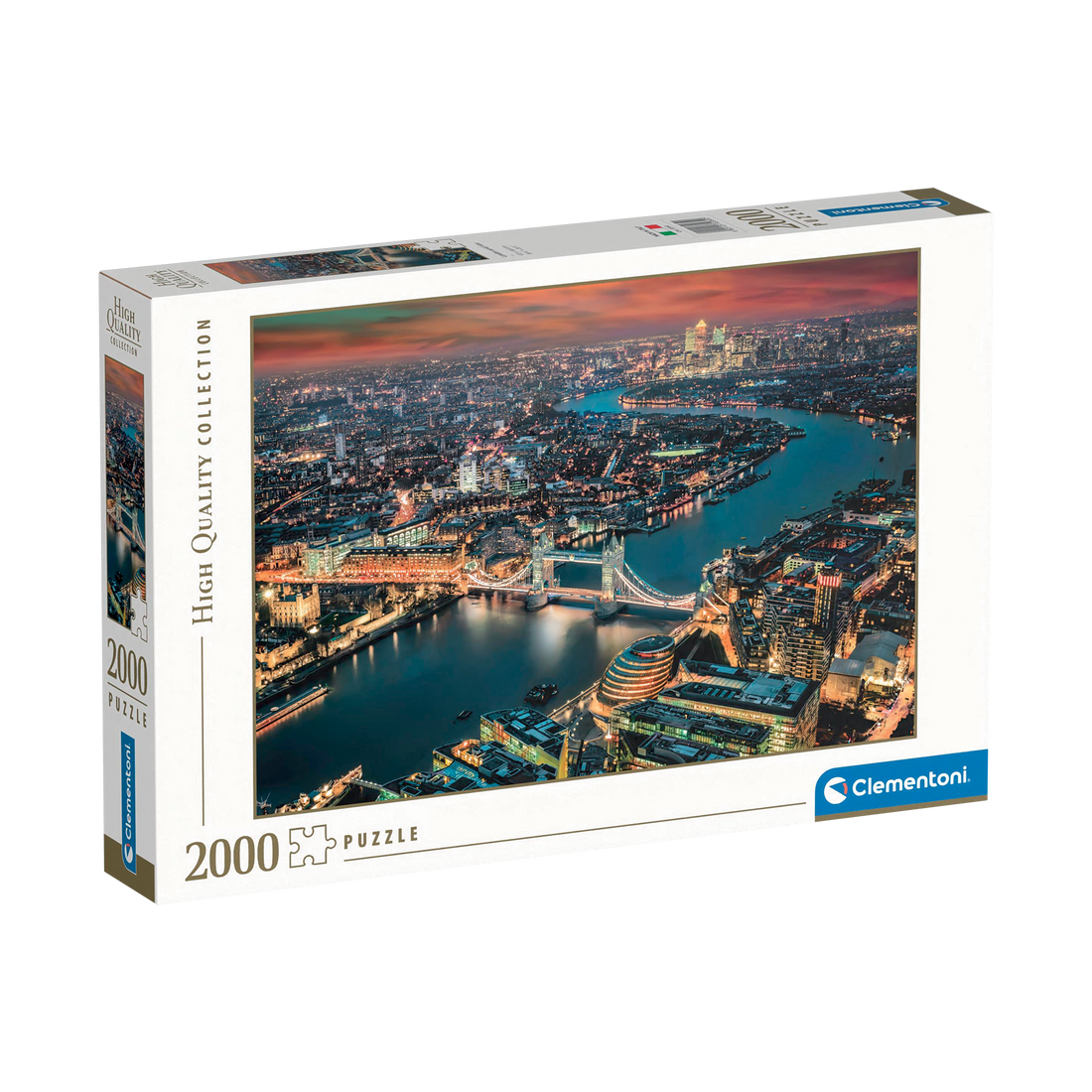 PZ2000: VUE AÉRIENNE DE LONDRES CLEMENTONI PUZZLES