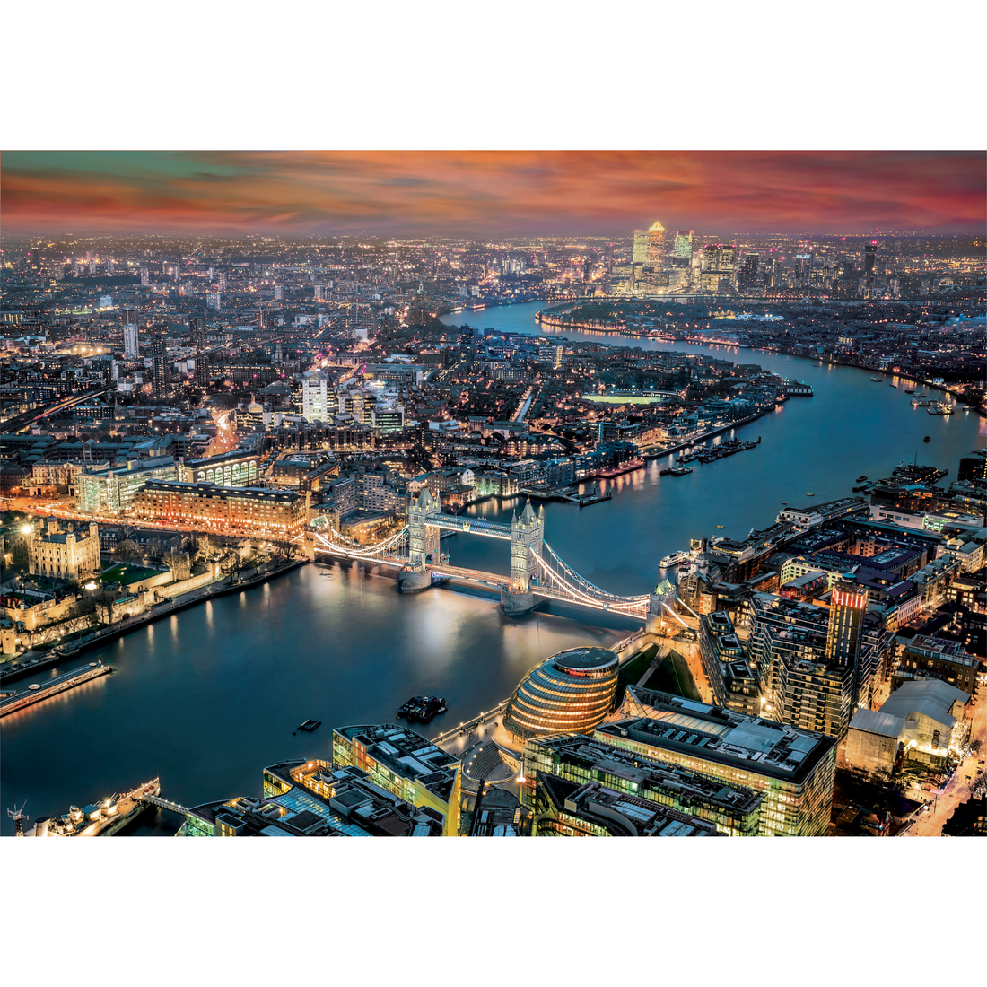 PZ2000: VUE AÉRIENNE DE LONDRES - CLEMENTONI