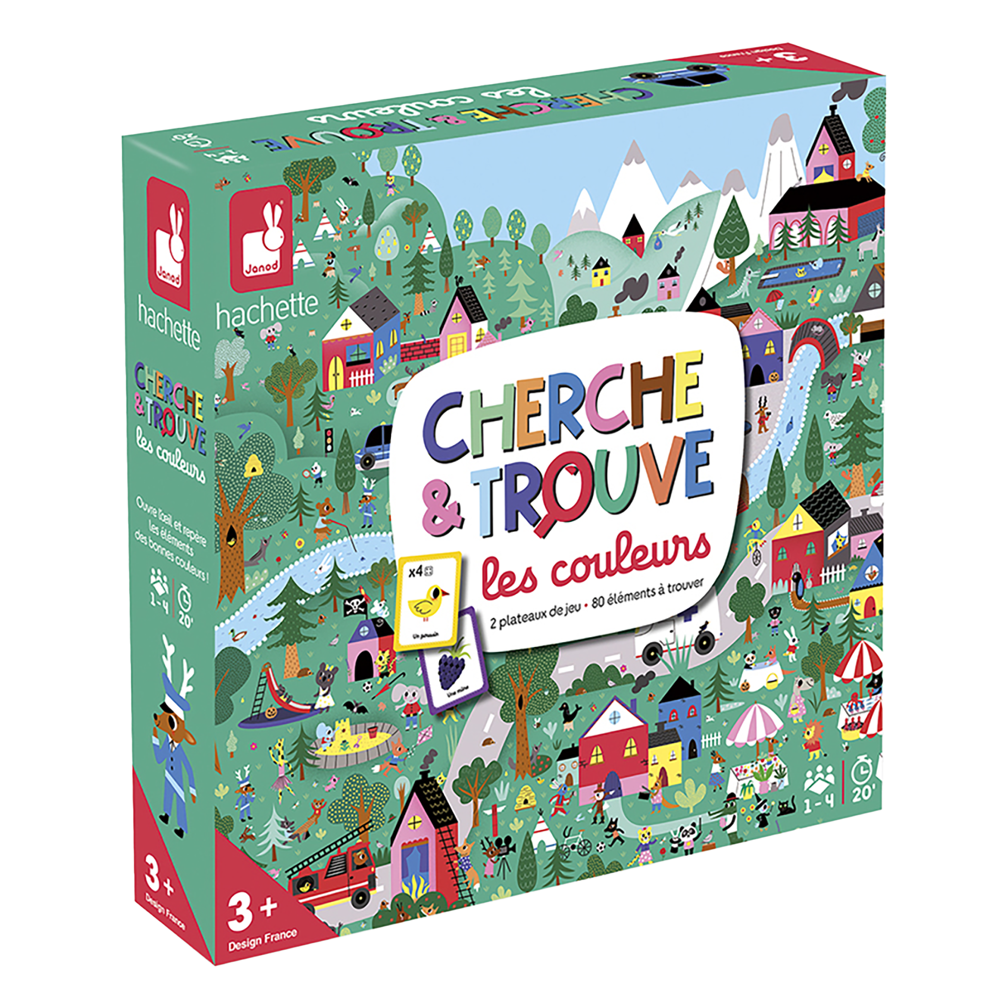 CHERCHE ET TROUVE LES COULEURS JANOD