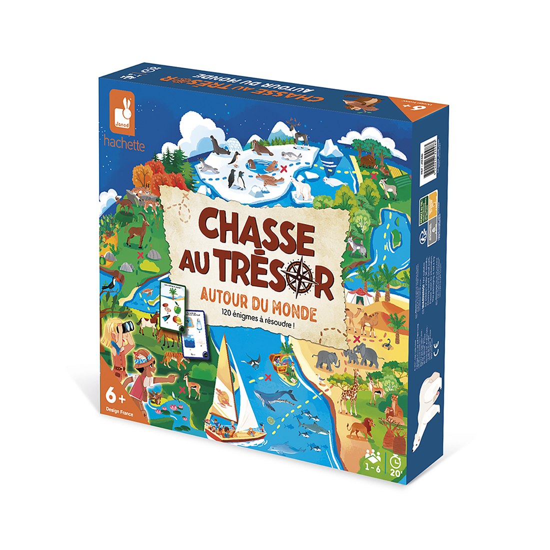 CHASSE AU TRÉSOR AUTOUR DU MONDE JANOD