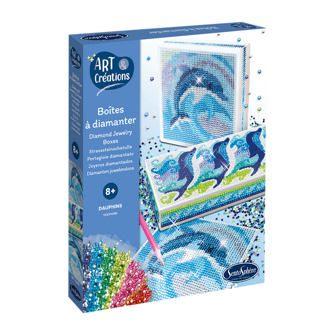 BOÎTES À DIAMANTER - DAUPHINS SENTOSPHERE