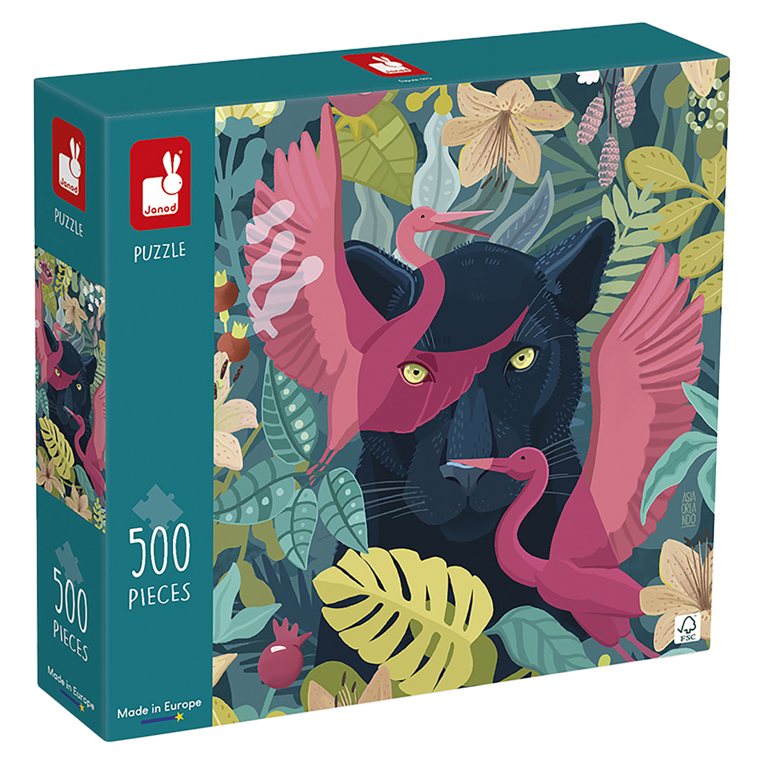 PZ500: PANTHÈRE MYSTIQUE JANOD PUZZLES
