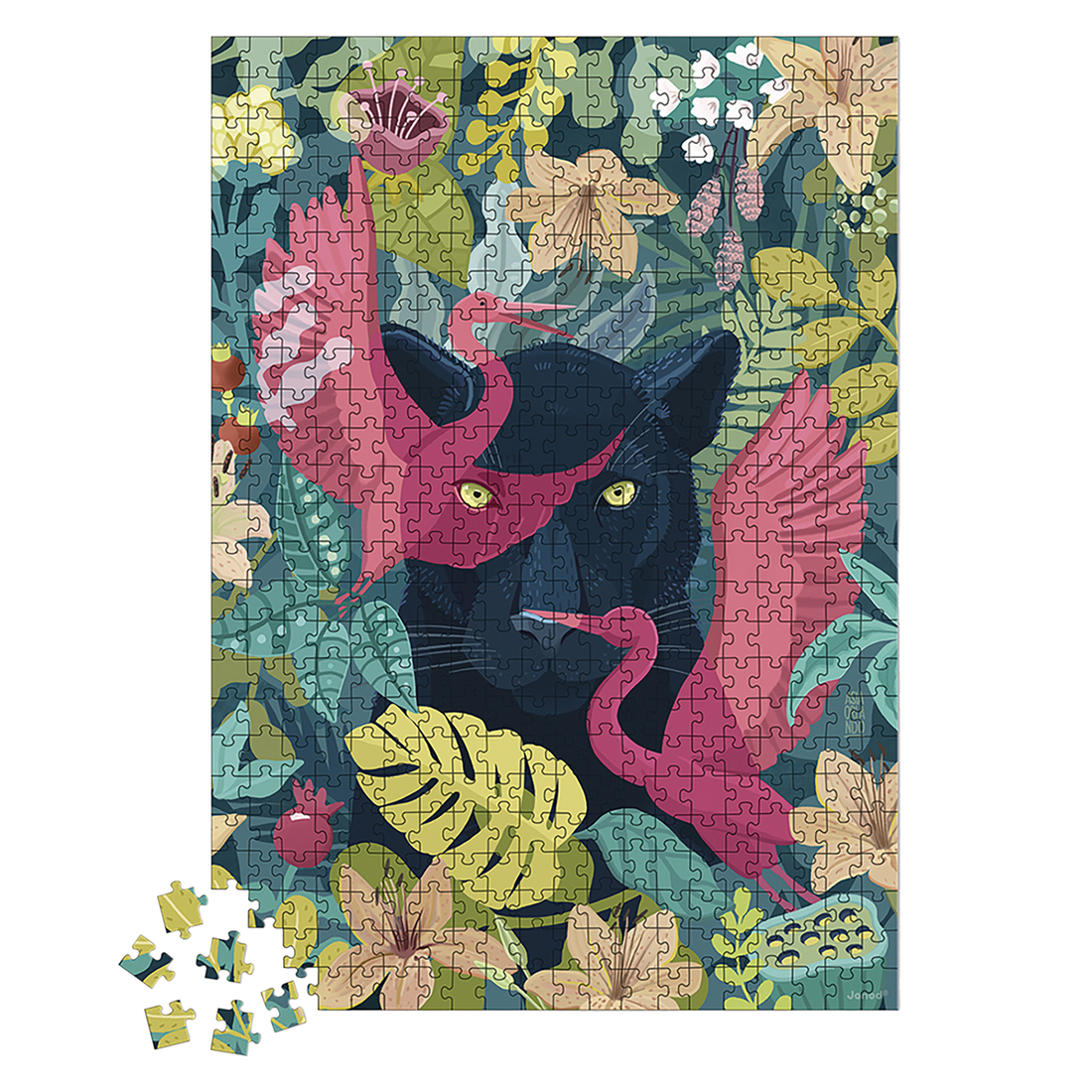 PZ500: PANTHÈRE MYSTIQUE JANOD PUZZLES