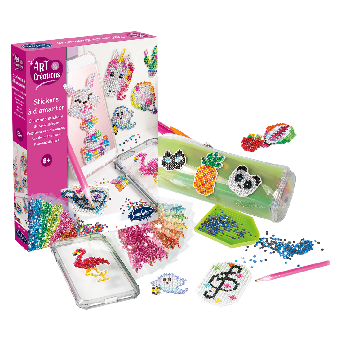 STICKERS À DIAMANTER SENTOSPHERE
