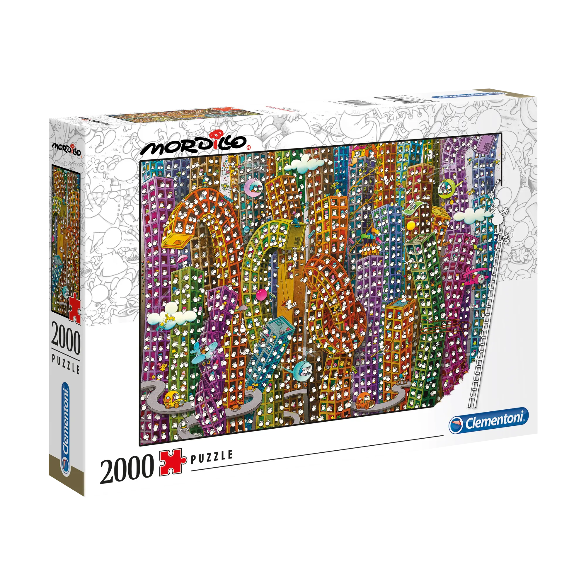 PZ2000: MORDILLO - LA JUNGLE CLEMENTONI PUZZLES