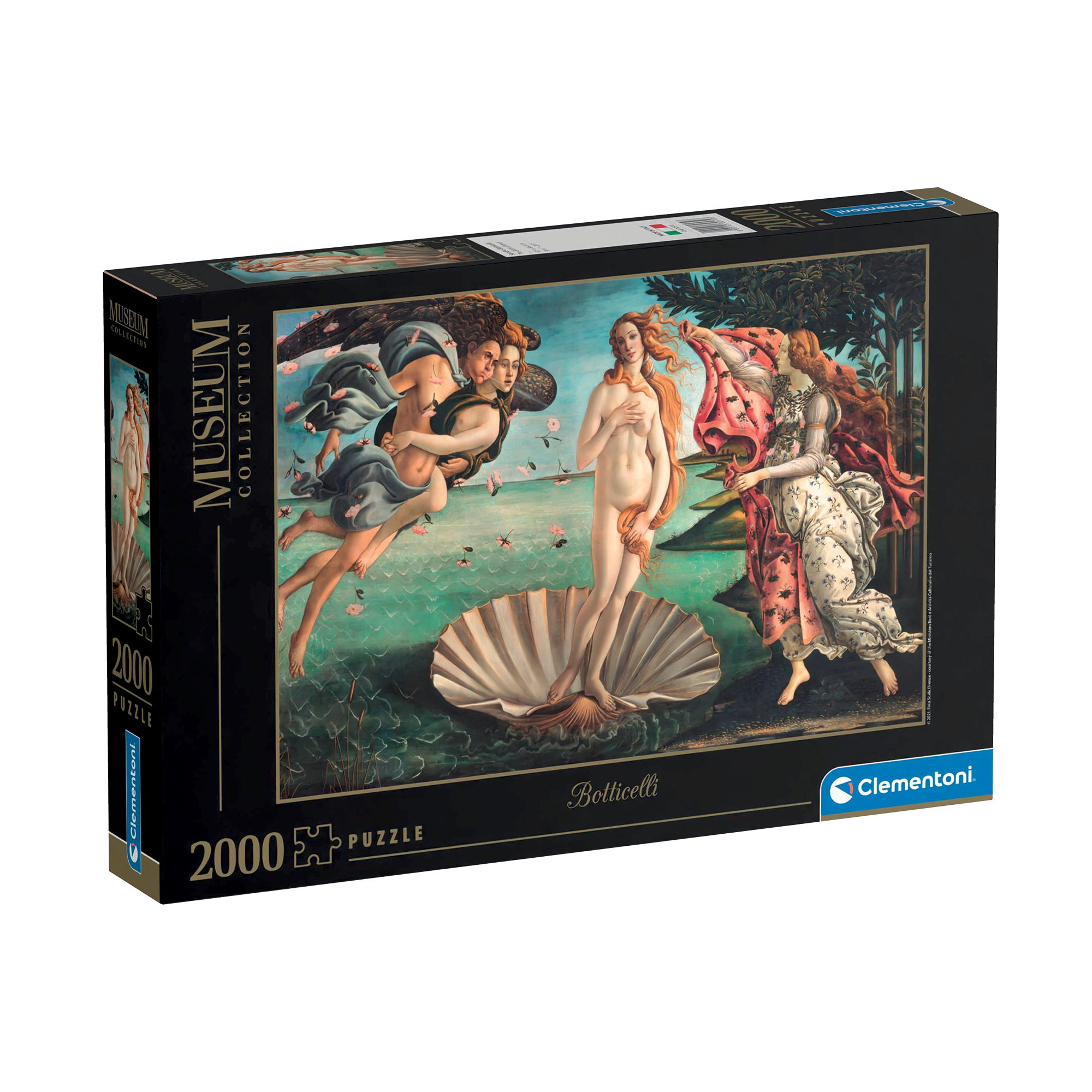 PZ2000: MUSEUM: LA NAISSANCE DE VÉNUS - BOTTICELLI CLEMENTONI PUZZLES