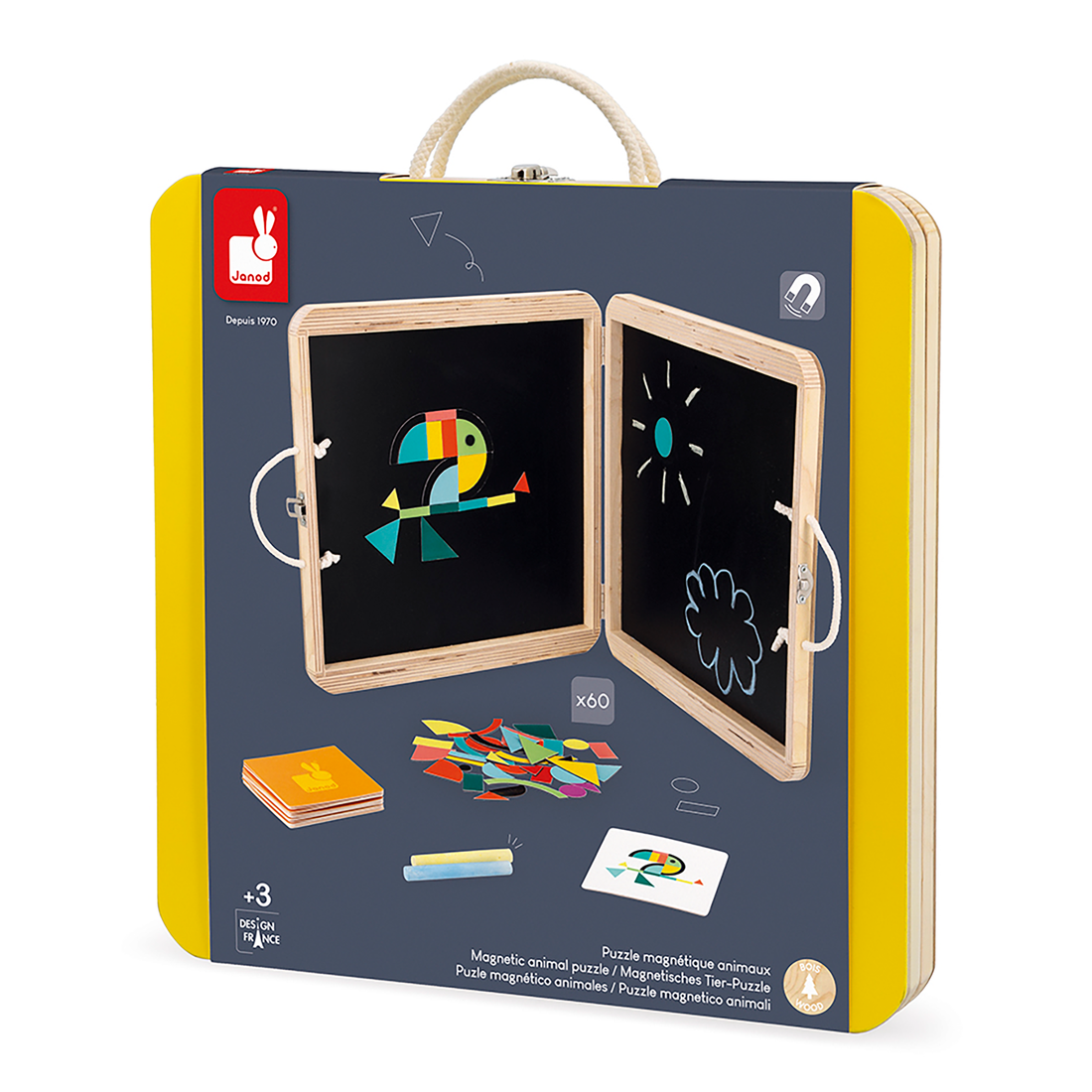 CASSE-TÊTE MAGNETIQUE ANIMAUX JANOD