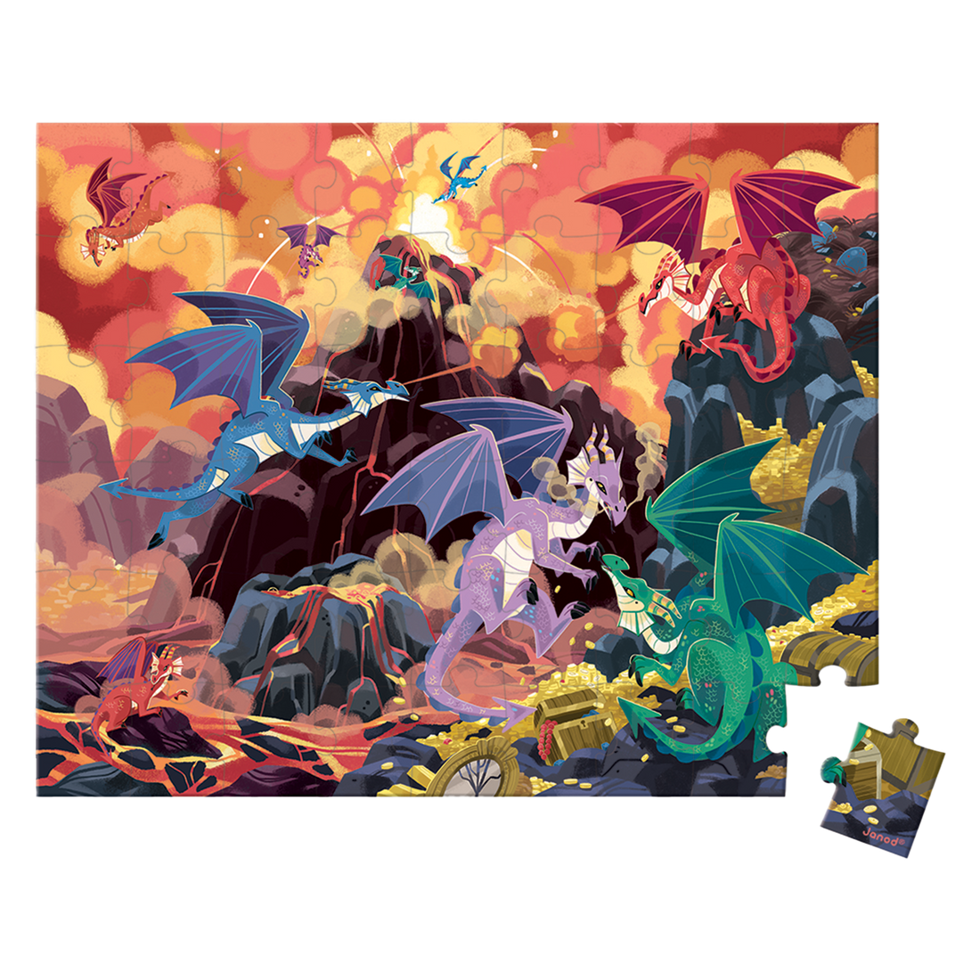 PZ54: TERRE DE DRAGONS JANOD PUZZLES