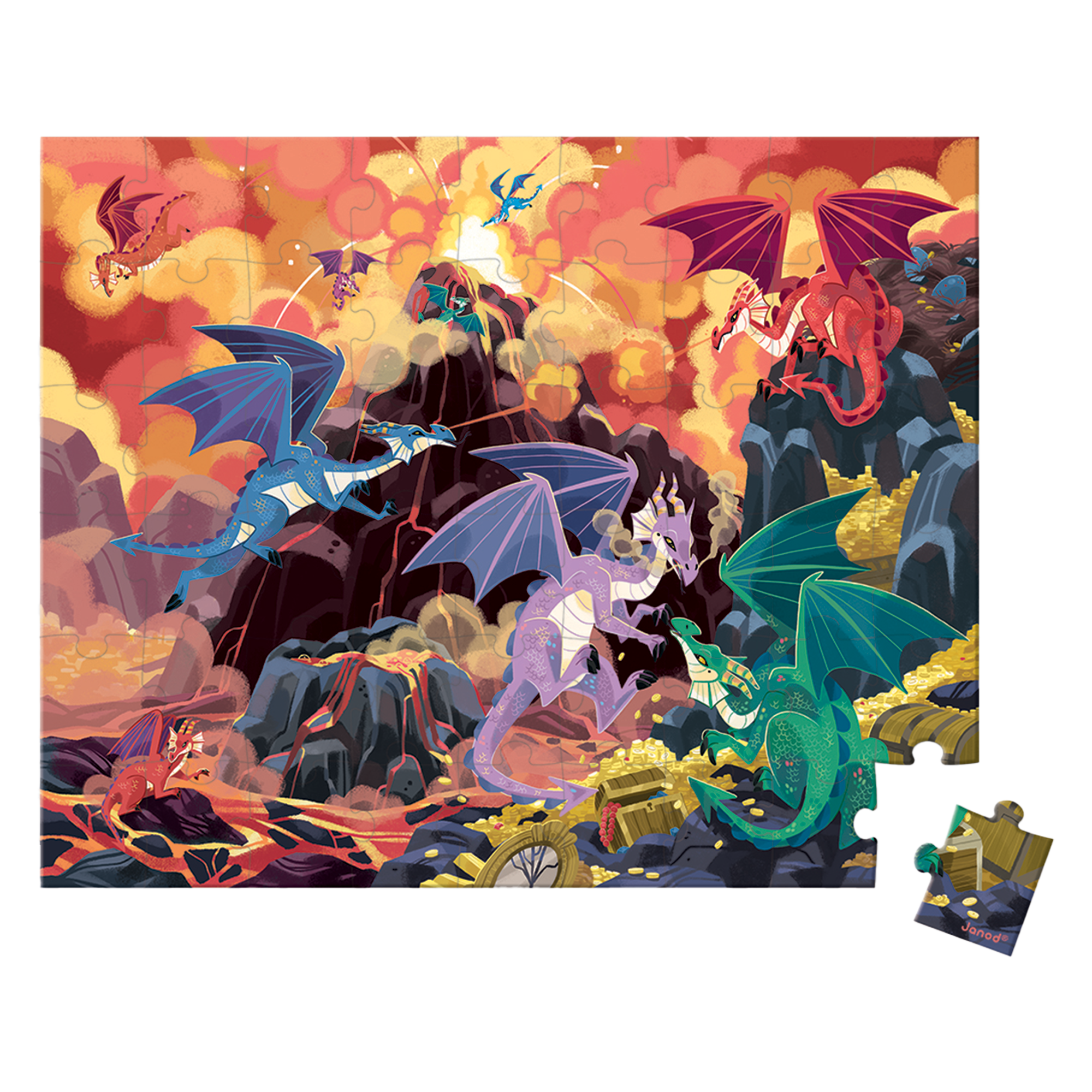 PZ54: TERRE DE DRAGONS JANOD PUZZLES
