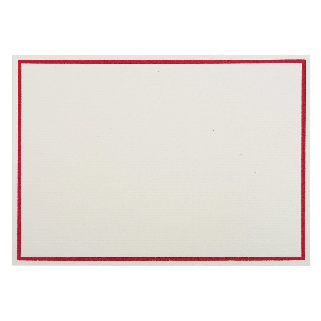 Ensemble de Cartes Bordées Lalo, 10 cartes et enveloppes C6, vergé bordeaux, 300 g, C6, 107 x 152