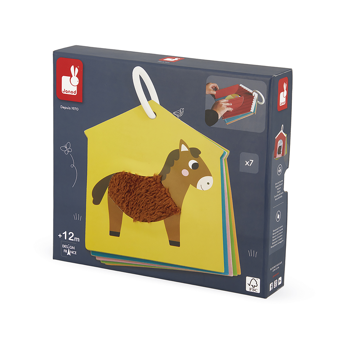 ENSEMBLE DE CARTES TACTILES - FERME JANOD