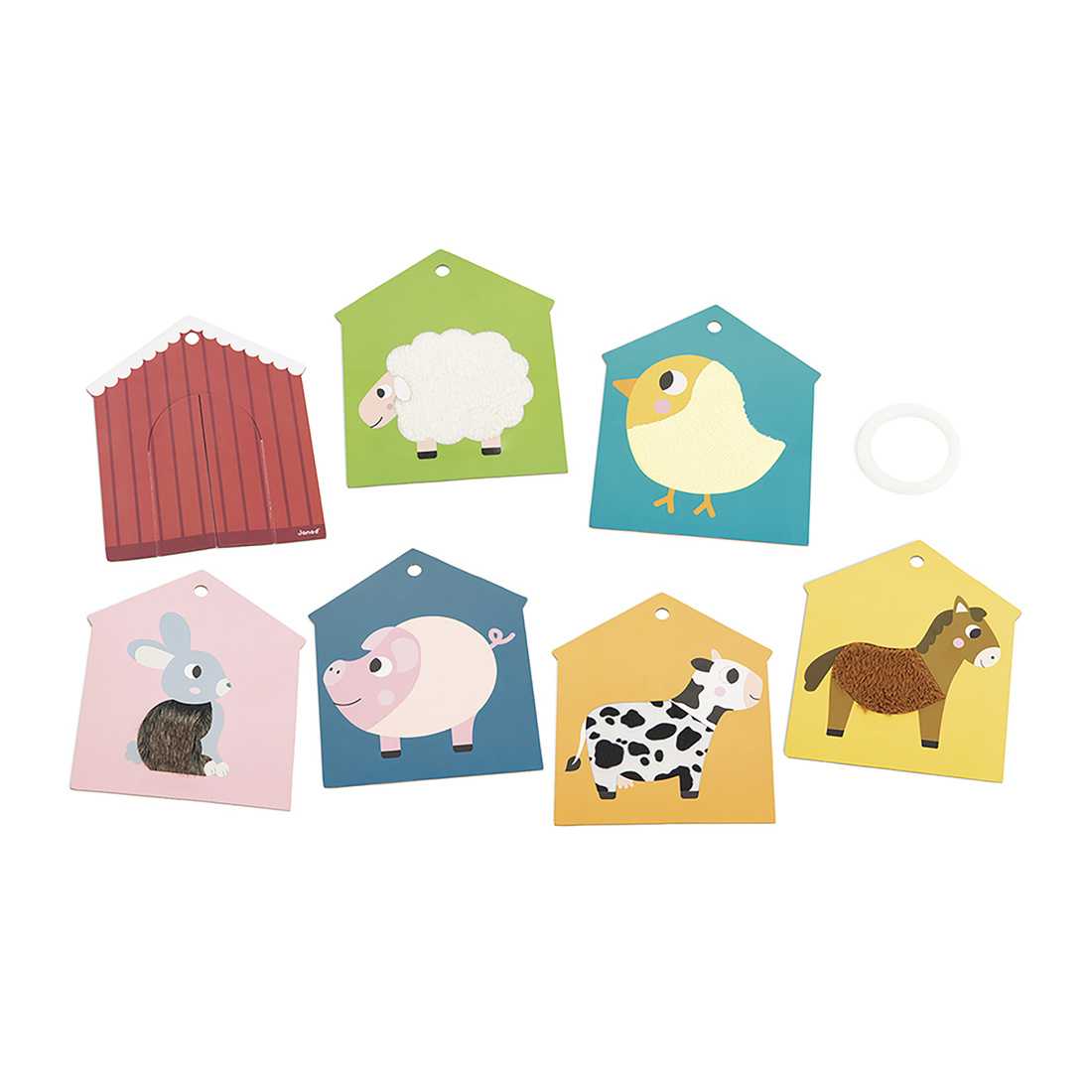 ENSEMBLE DE CARTES TACTILES - FERME JANOD