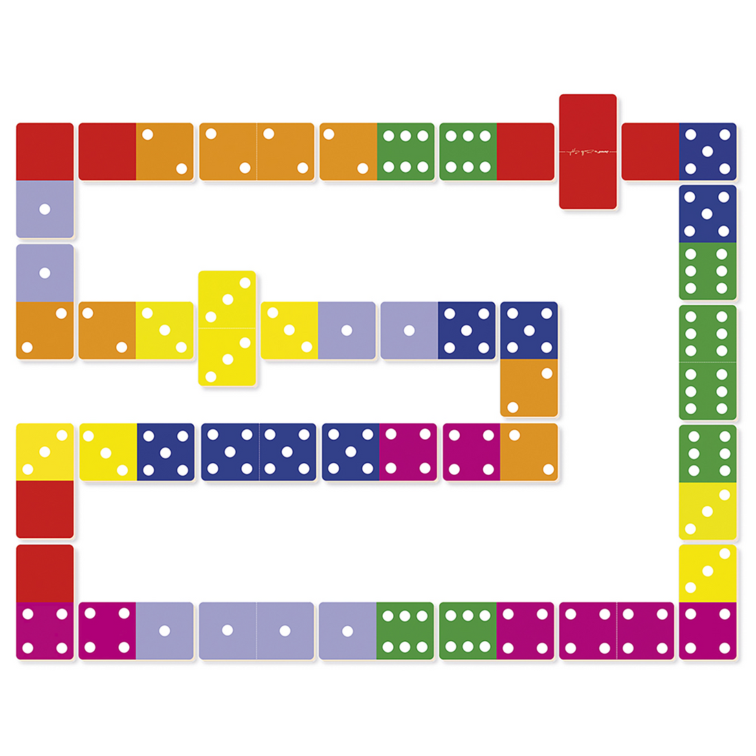 JEU DE DOMINOS - JUNGLE DE DOMINOS JANOD