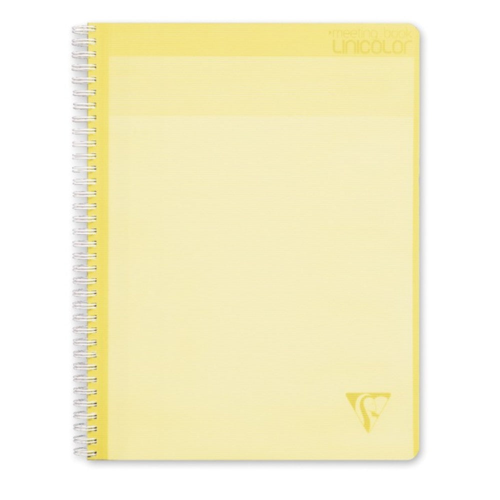 Cahier Linicolor Fresh préimprimé meeting assortis spirale 160 pages A4+ (22,5 x 29,7 cm) by CLAIREFONTAINE