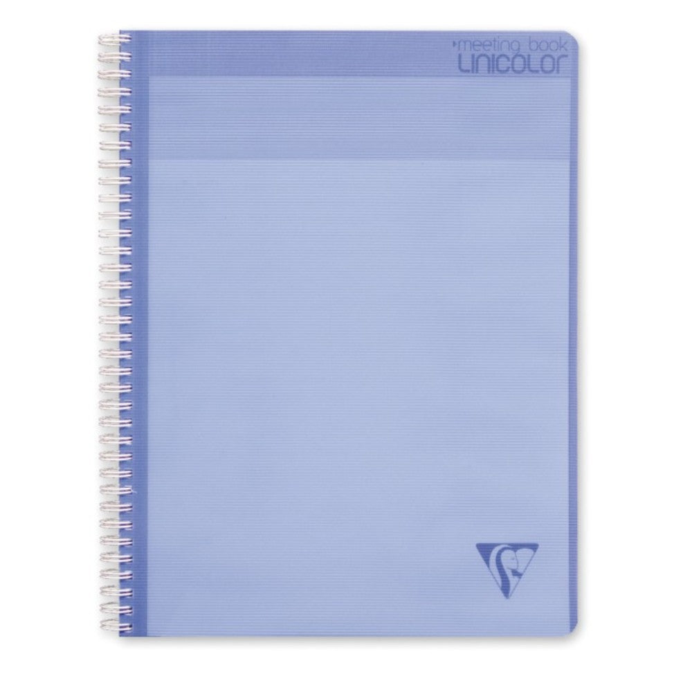 Cahier Linicolor Fresh préimprimé meeting assortis spirale 160 pages A4+ (22,5 x 29,7 cm) by CLAIREFONTAINE