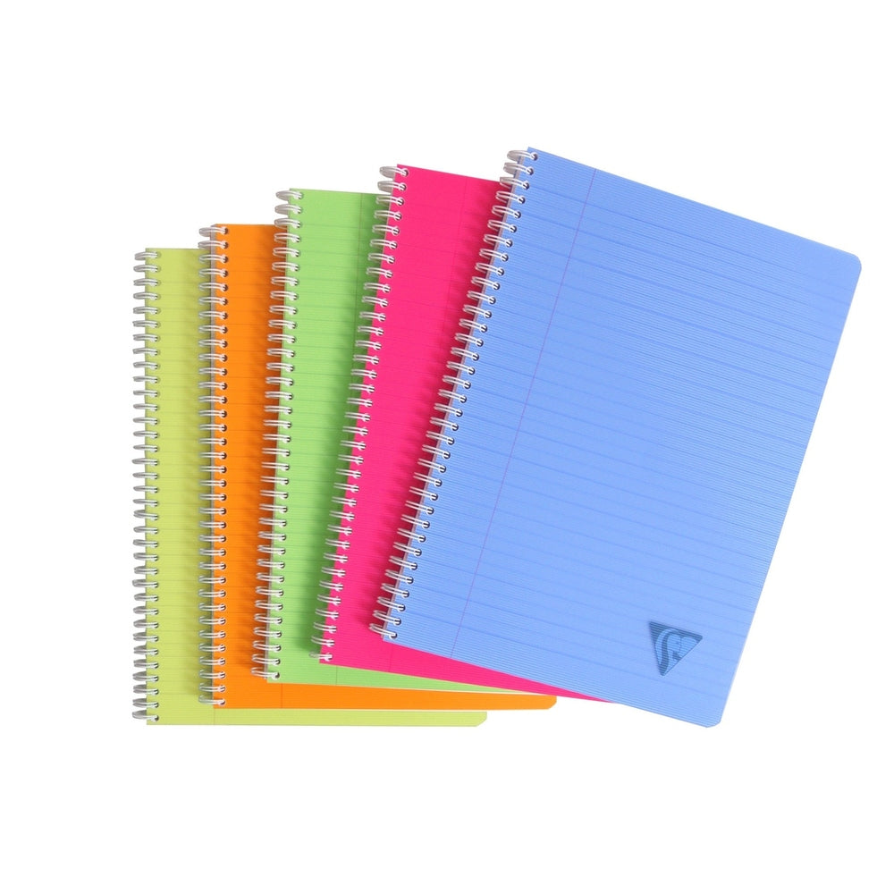 Linicolor Cahier Fresh à reliure spirale ligné 180P 8¼X11¾ CLAIREFONTAINE