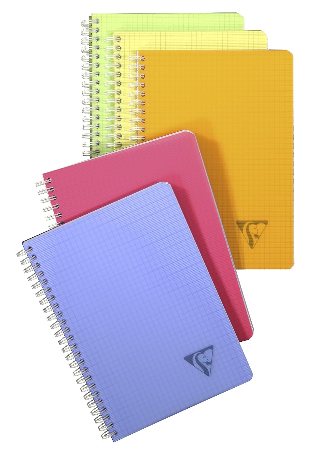 Notebook Linicolor Fresh Grid 5x5 Assorted Spiral 180 pages A5 (5,8 x 8,3 in)