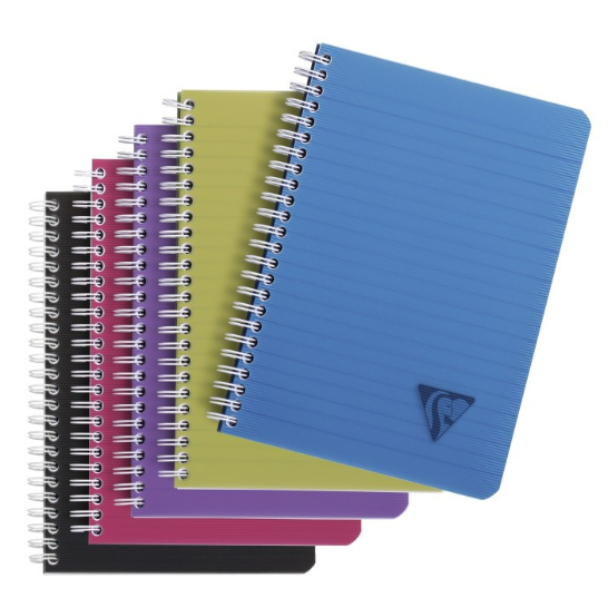 Linicolor int. cahier reliure intégrale ligné -assortis- A5. 180 pages (14x21cm) CLAIREFONTAINE