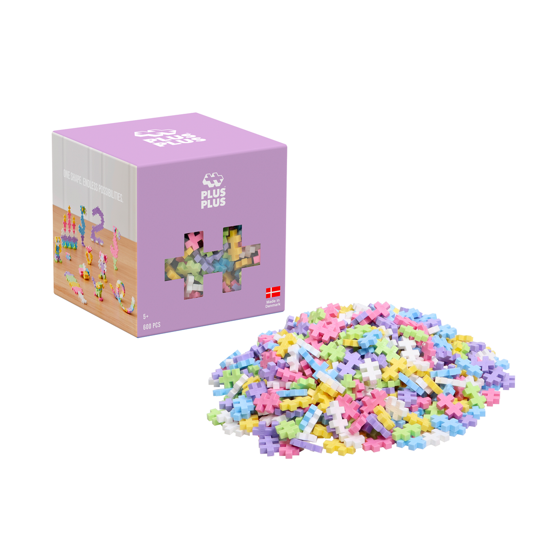 PASTEL - 600pcs - PLUS PLUS