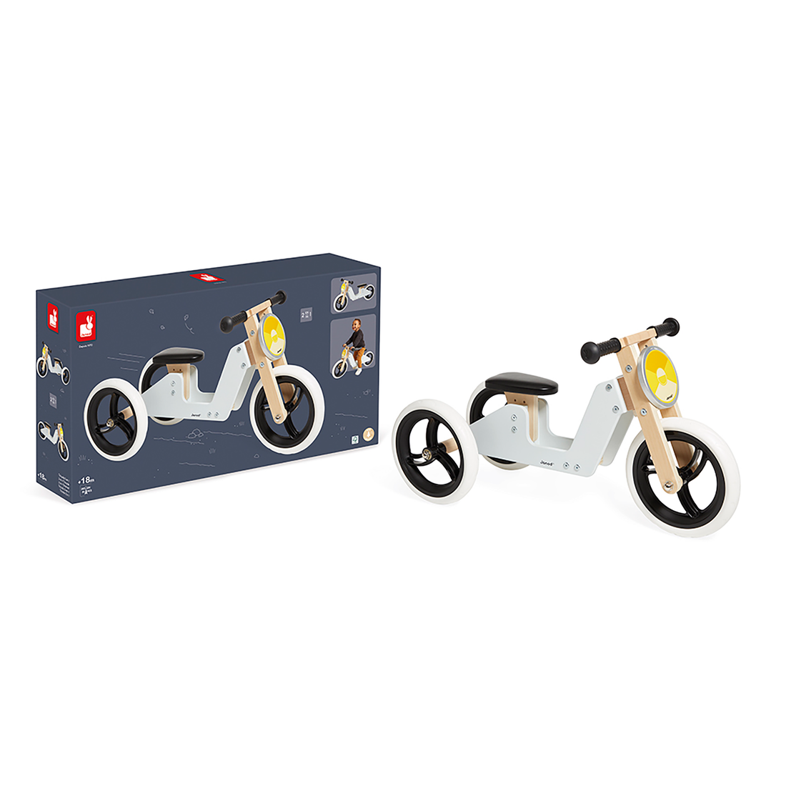 TRICYCLE 2 EN 1 JANOD