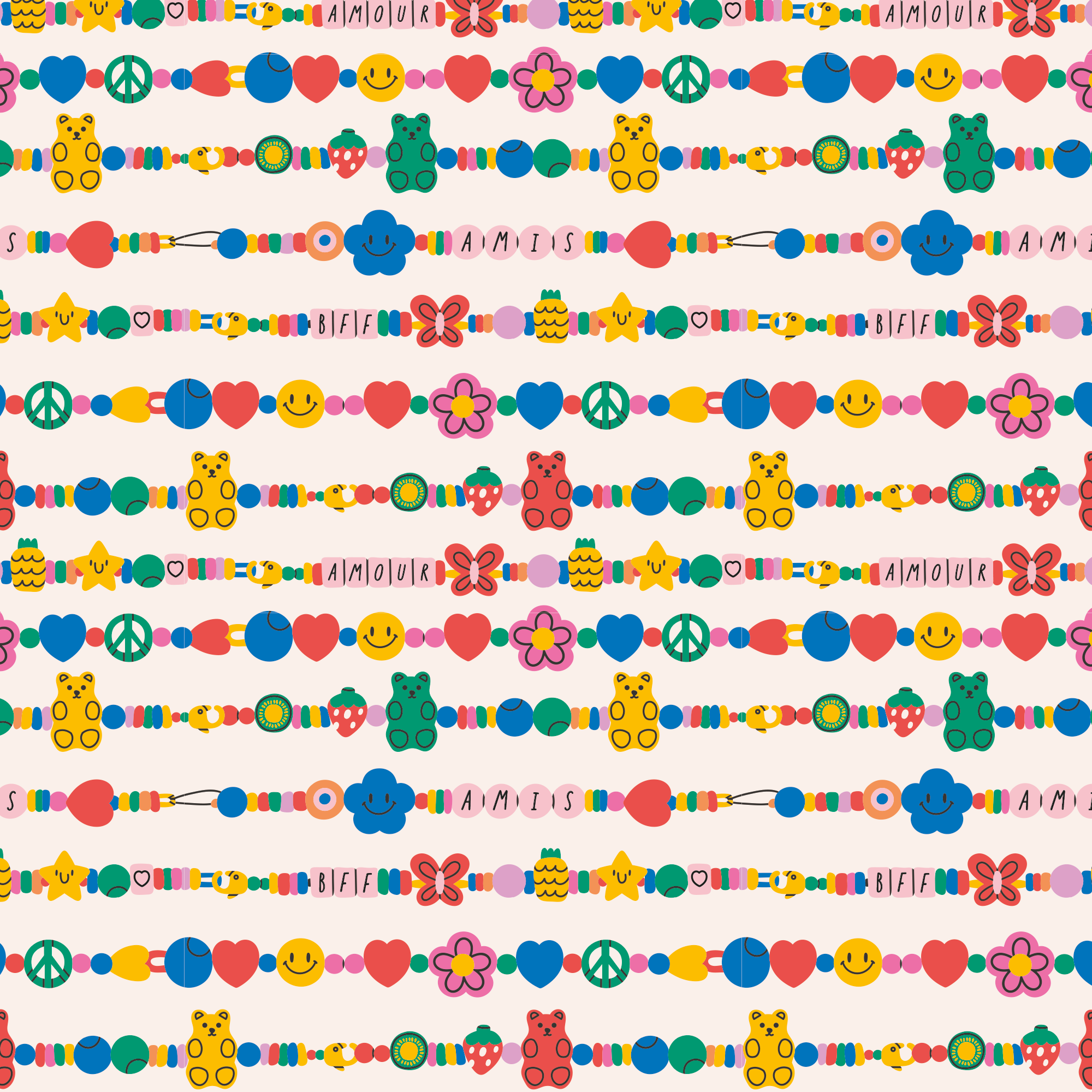 REAM: EMBALLAGE ANNIV. - BRACELET D'AMITIÉ PBI AUTRES