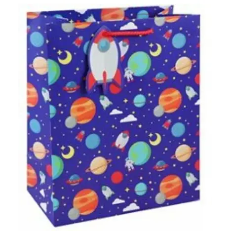 Grand Sac:  Spaceman 26,5X14,X33Cm CLAIREFONTAINE