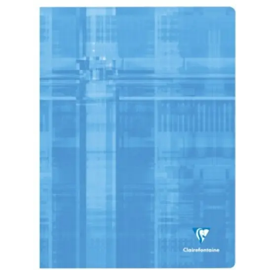 Cahier agrafé seyès -assortis-  144 pages (24x32cm) CLAIREFONTAINE