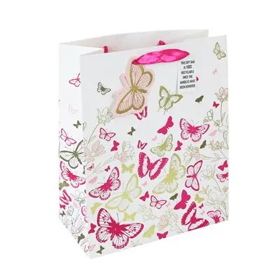 Grand Sac:  Papillons 26,5X14X33Cm CLAIREFONTAINE