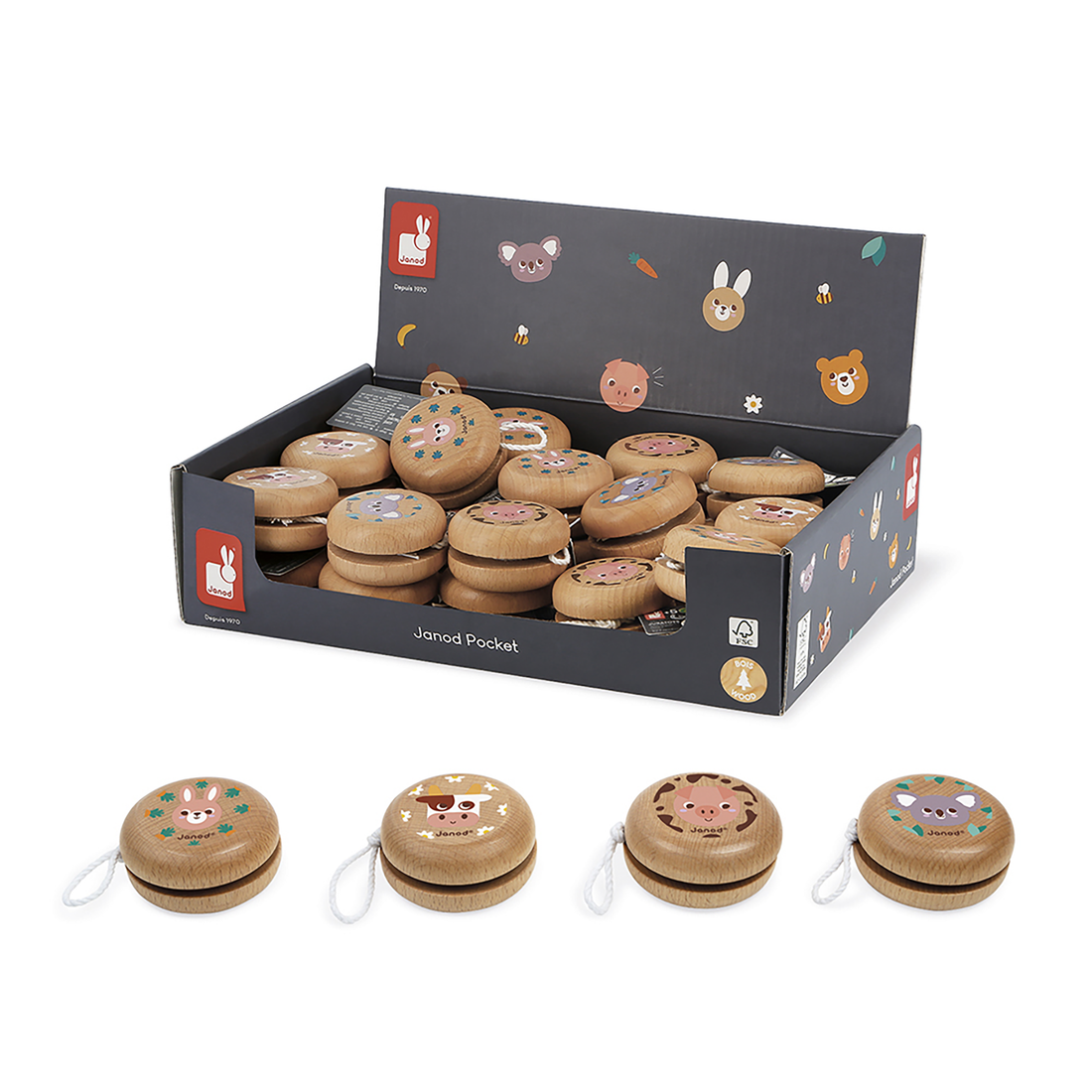 JANOD POCKET -  YOYO (VENDU 28 UNITS - 4 MODÈLES) JANOD