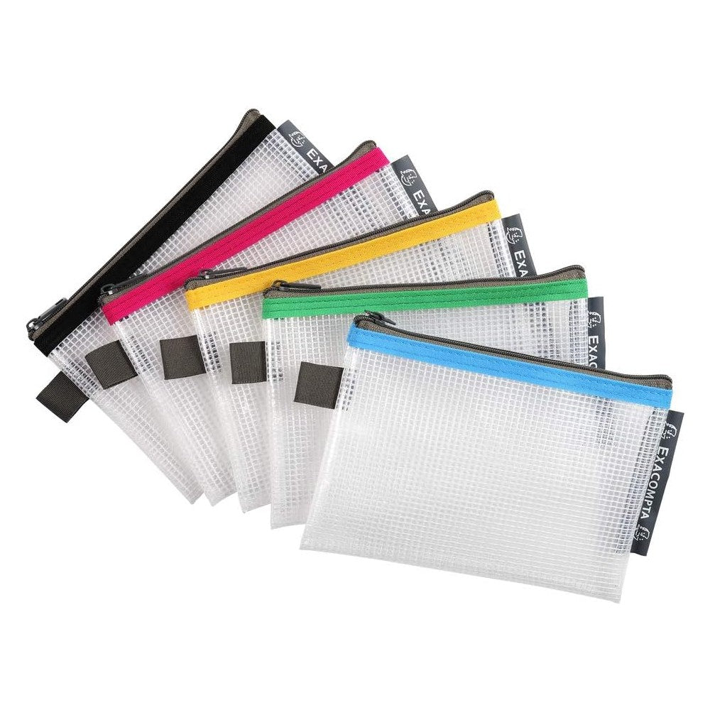 Zipped Pocket Eva  5 colour assortment A5