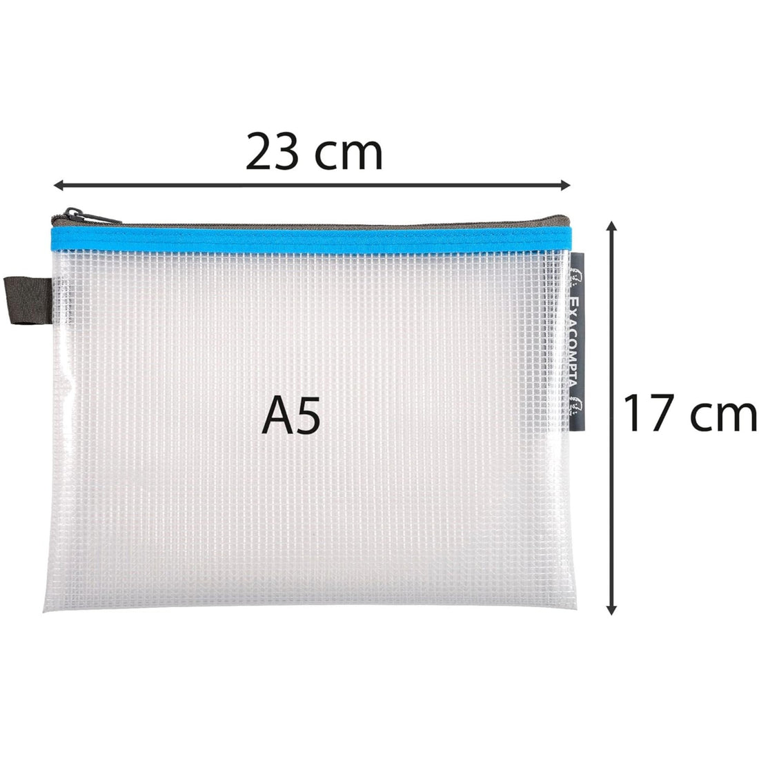 Zipped Pocket Eva  5 colour assortment A5