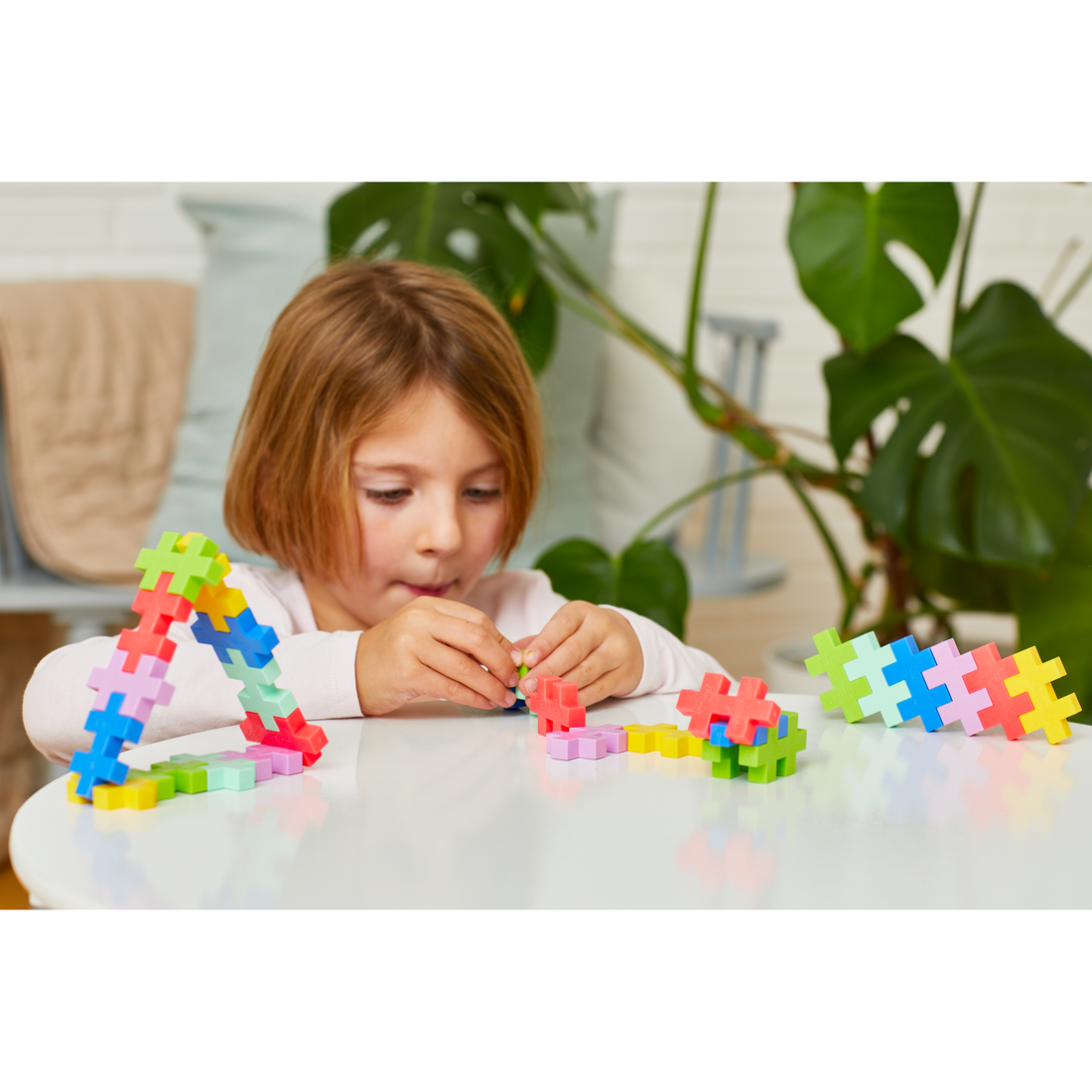 TUBE - BIG - TROPICAL - 15pcs - PLUS PLUS