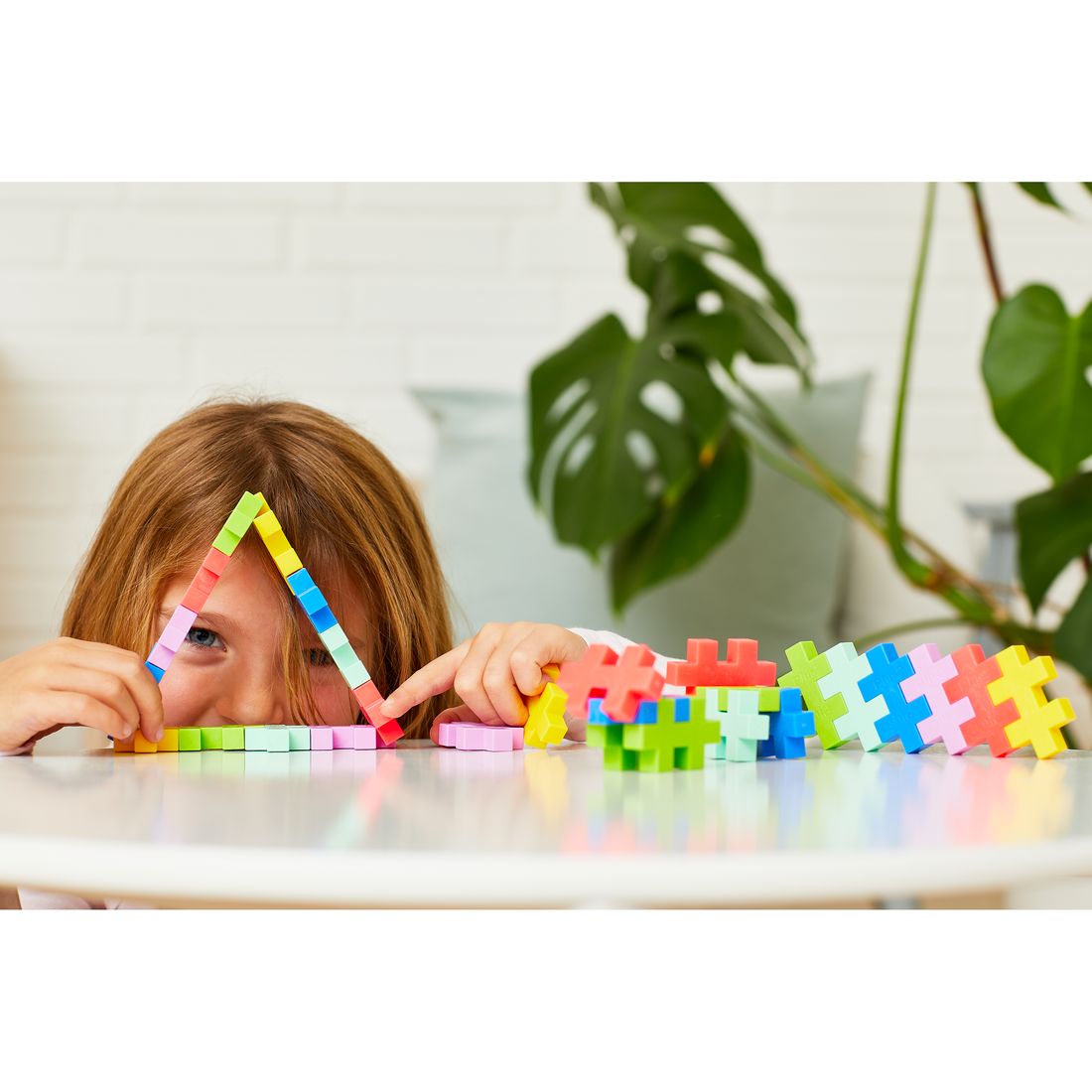 TUBE - BIG - TROPICAL - 15pcs - PLUS PLUS