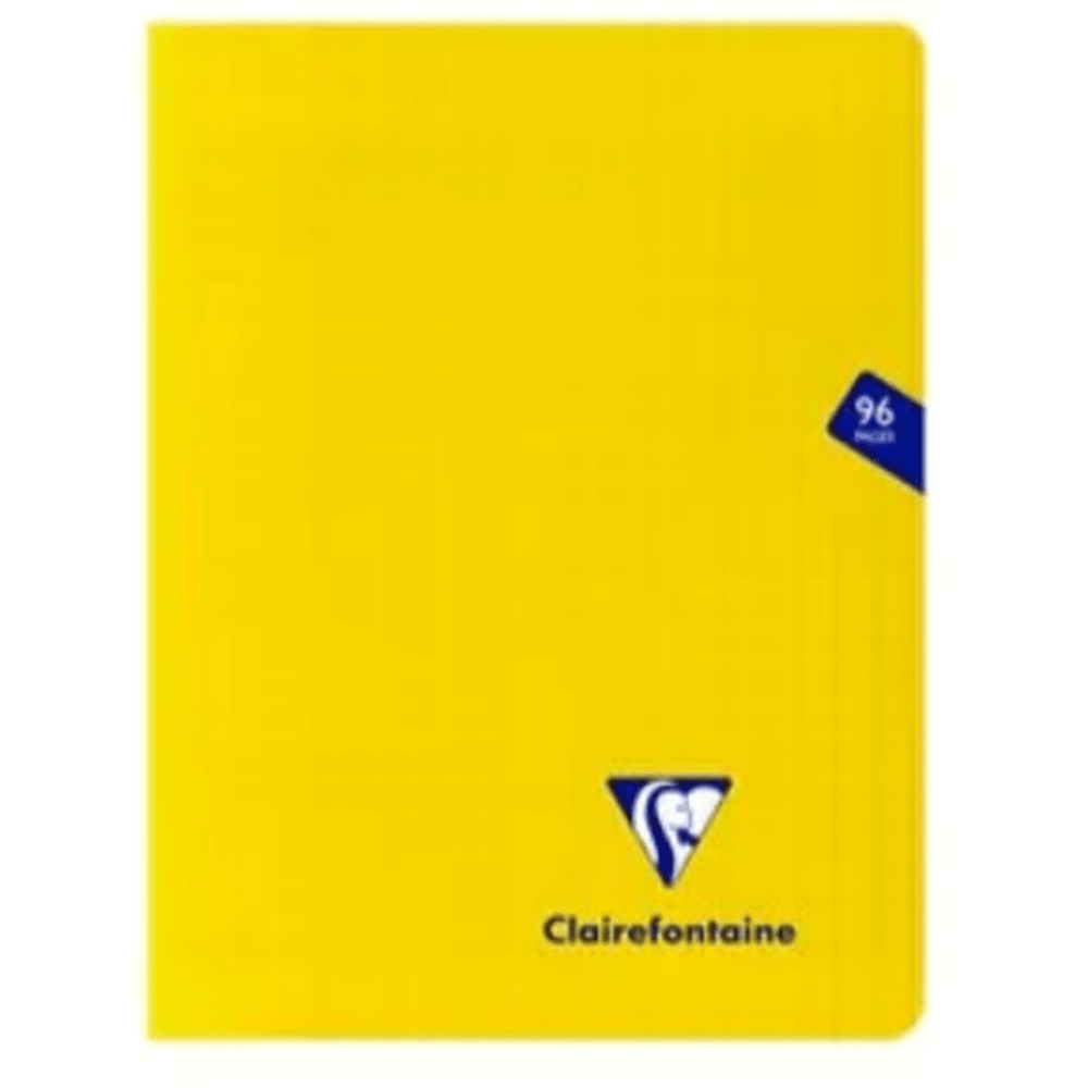 Mimesys Seyes agrafé Jaune-48 pages 17 X 22Cm CLAIREFONTAINE