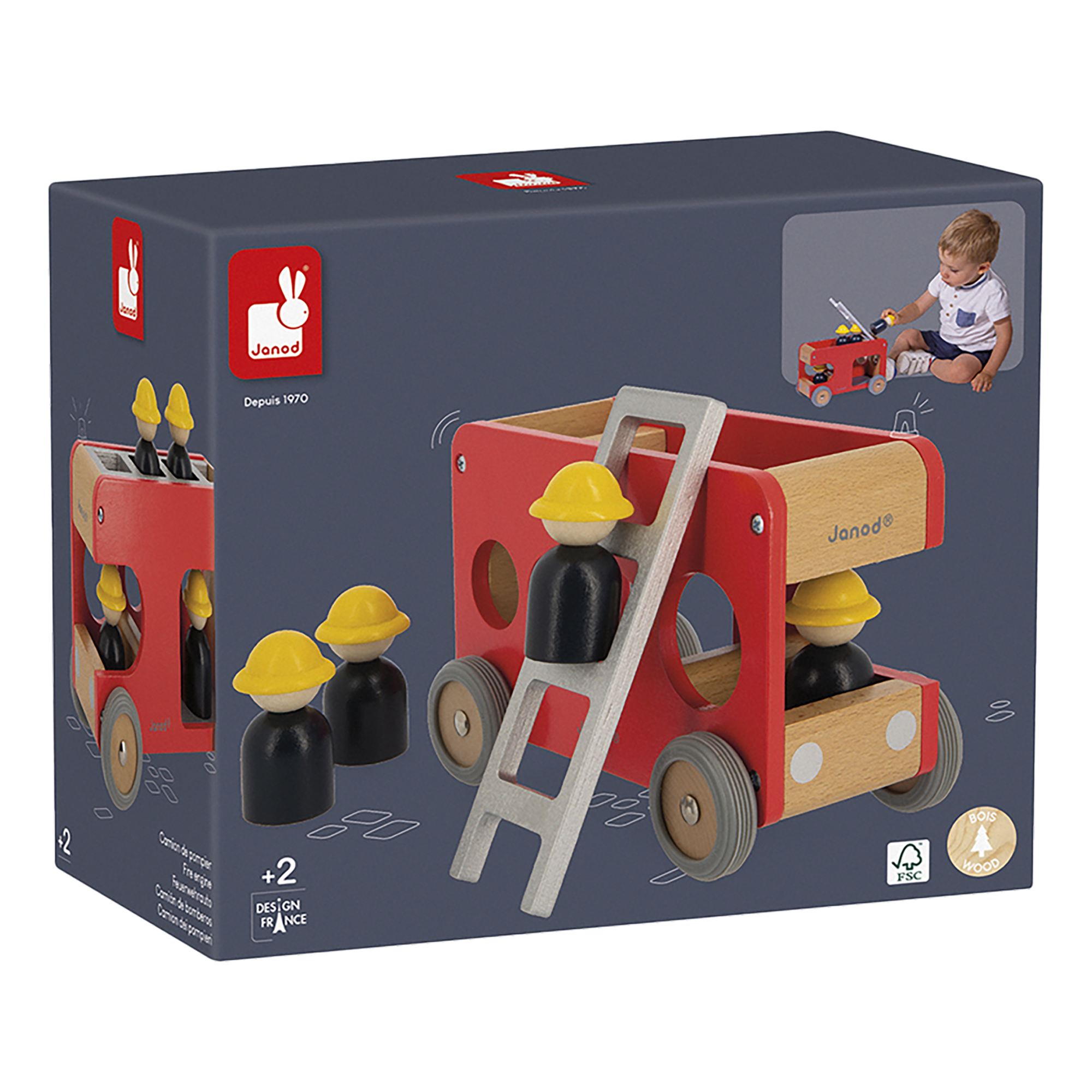 BOLID - CAMION DE POMPIERS JANOD