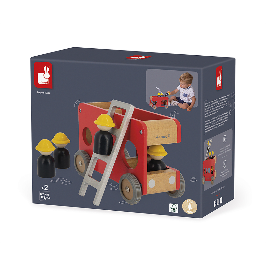 BOLID - CAMION DE POMPIERS JANOD