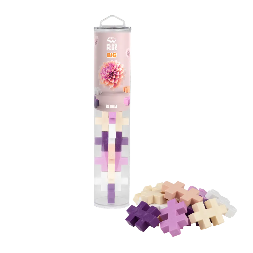 TUBE BIG - BLOOM - 15pcs PLUS PLUS