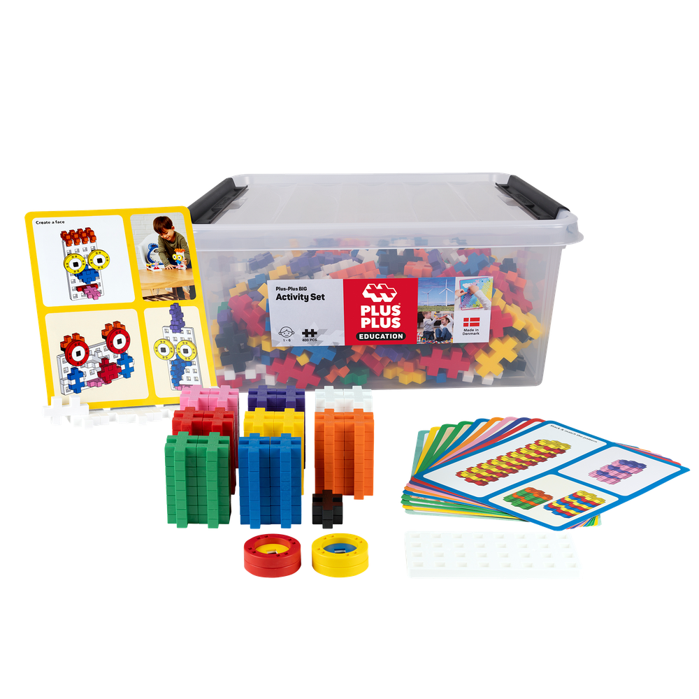 LEARN TO BUILD - BIG - ENS. ÉDUCATIF D'ACTIVITÉS PLUS PLUS