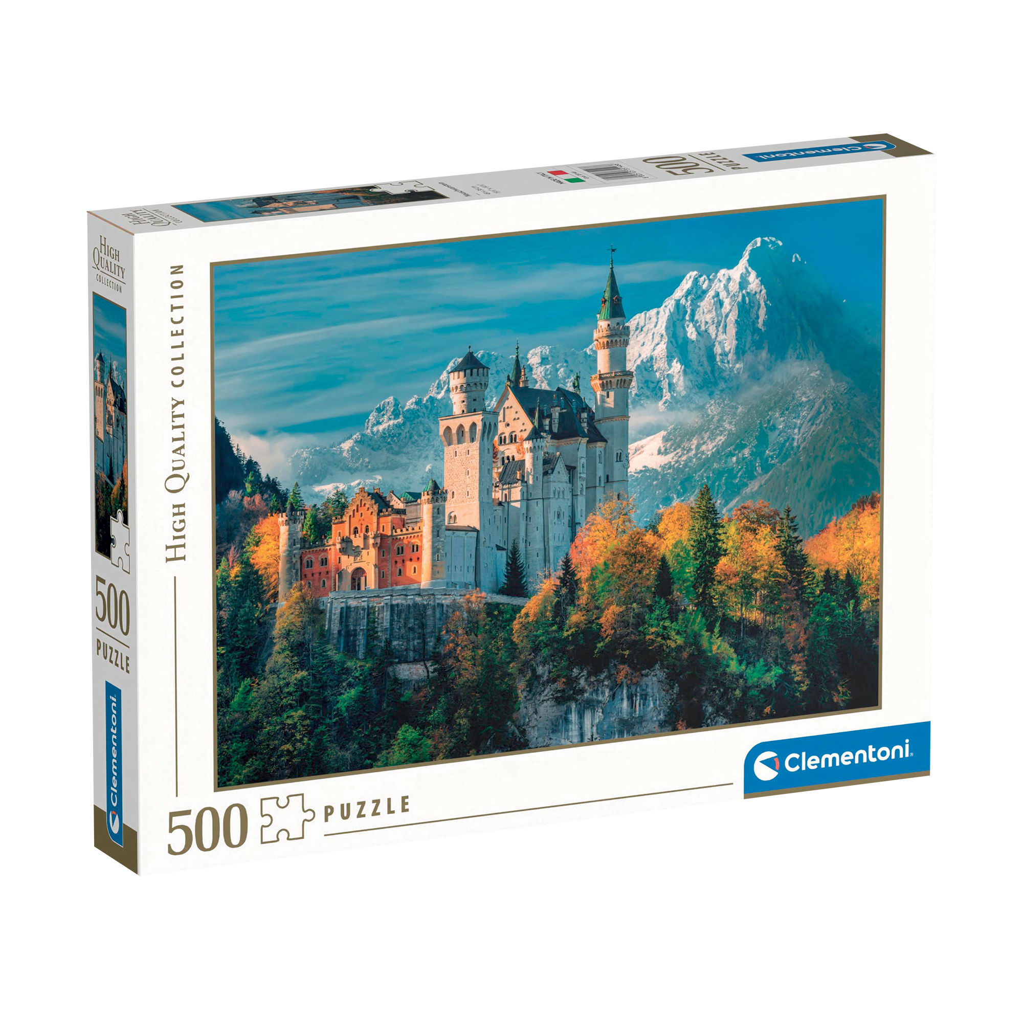 PZ500: LE CHÂTEAU DE NEUSCHWANSTEIN CLEMENTONI PUZZLES