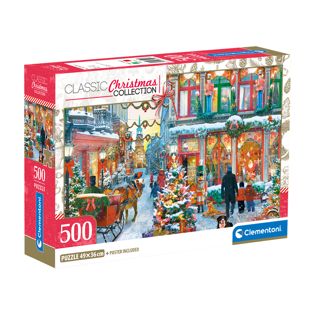 PZ500: LES JOIES DE NOËL CLEMENTONI PUZZLES