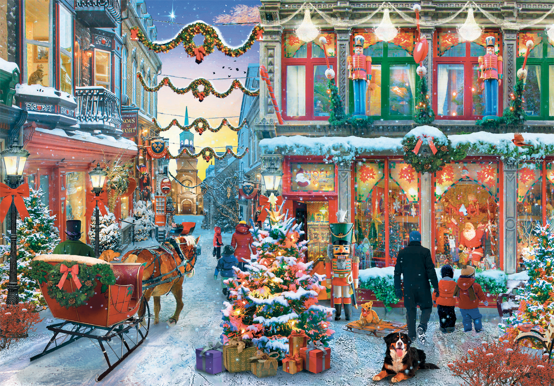 PZ500: LES JOIES DE NOËL CLEMENTONI PUZZLES