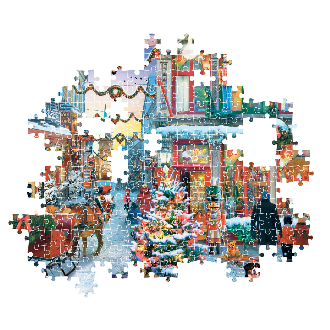 PZ500: LES JOIES DE NOËL CLEMENTONI PUZZLES