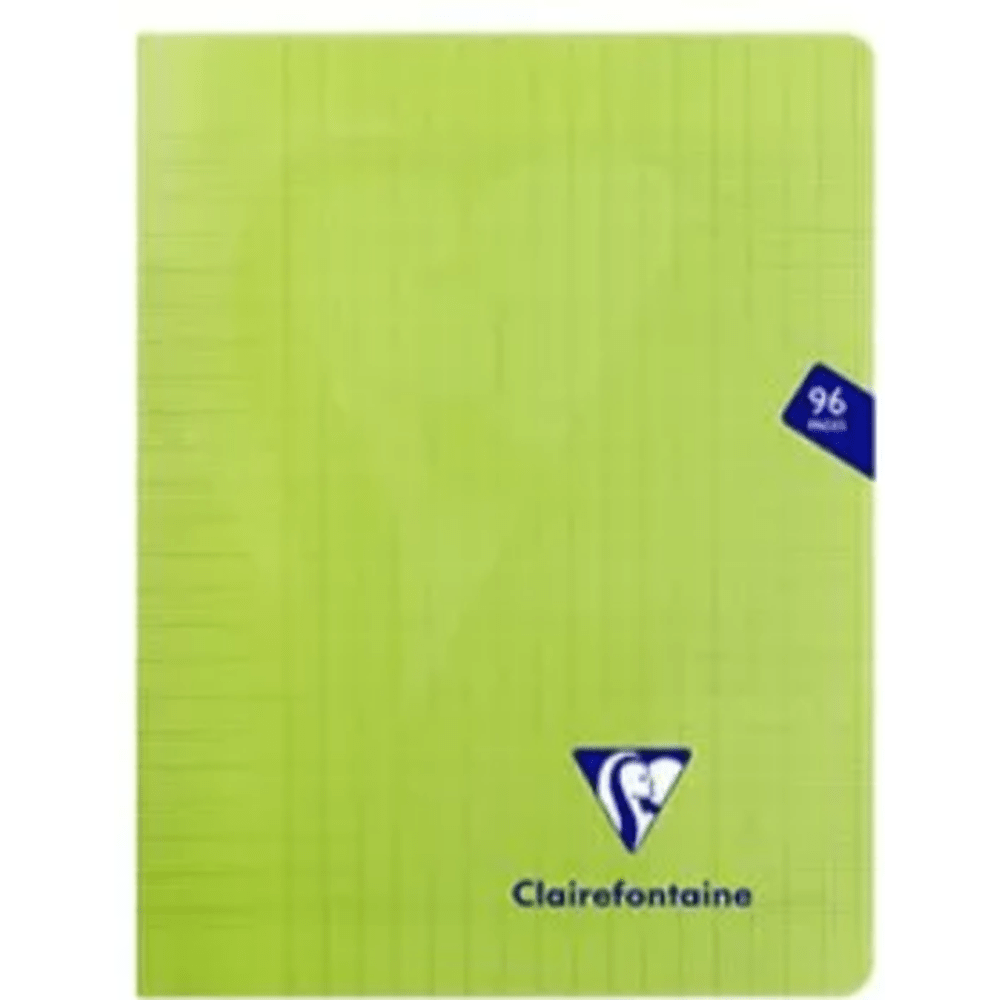 Mimesys Seyes agrafé Vert-48 pages 17 X 22Cm CLAIREFONTAINE